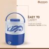 Rotary tap plastic water container