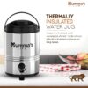 1. “Insulated steel water jug with tap – Mumma’s LIFE”2. “Hot & cold beverage jug stainless steel 3L”3. “Portable thermosteel jug with handle”4. “Stainless steel water carrier for outdoors”5. “Large capacity 3L insulated water jug”
