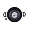 Heavy-gauge non-stick pan kadhai